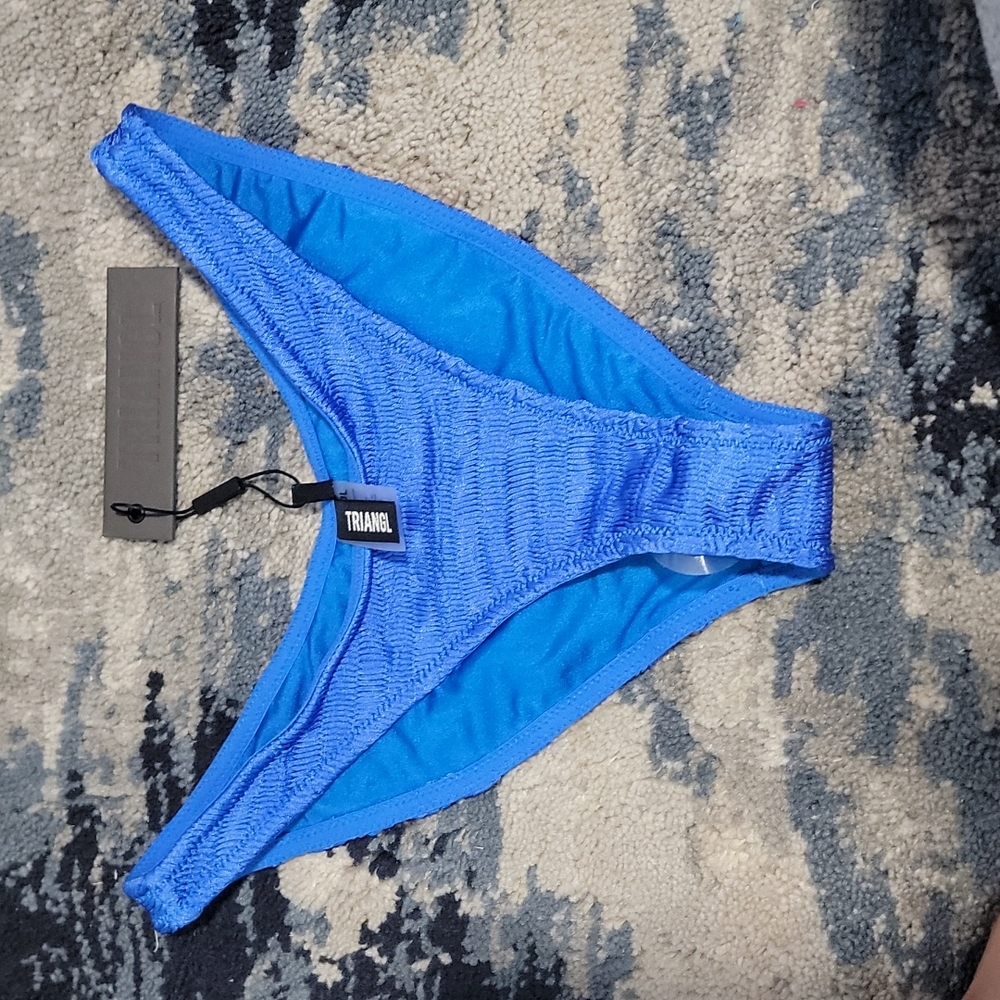 Triangl Blue normal coverage Bathing suit bottom